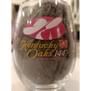 2018 Kentucky Oaks 144 Stemless Wine Glass